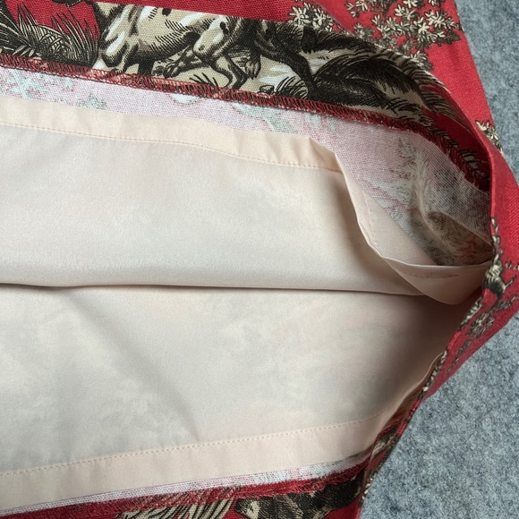 B The Collection "The Hunt" Skirt 12 Rust like color Waterfowl - Picture 11 of 13